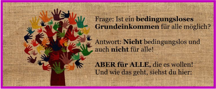 Fr eine kleine Spende-Gibt`s ein GrundEinkommen!