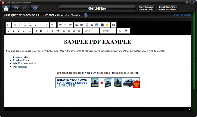 QIK-PDF CREATOR