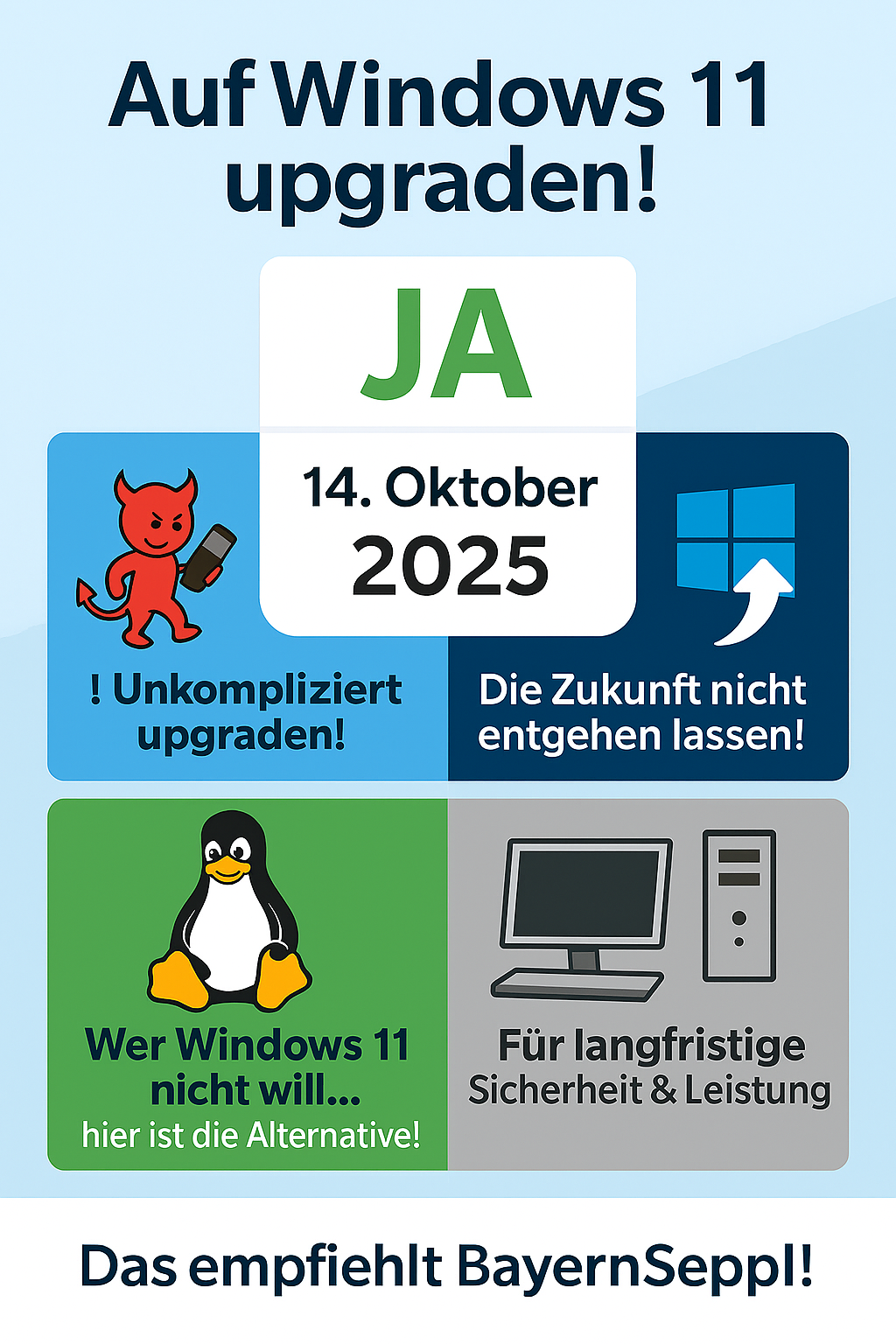 Auf Woindows 11 UPGRADEN,oder Win-10-behalten,-oderAuf LINX umsteigen Windows 11-Umstieg,oder-LINUX-oder Bei Windows 10 bleiben?
