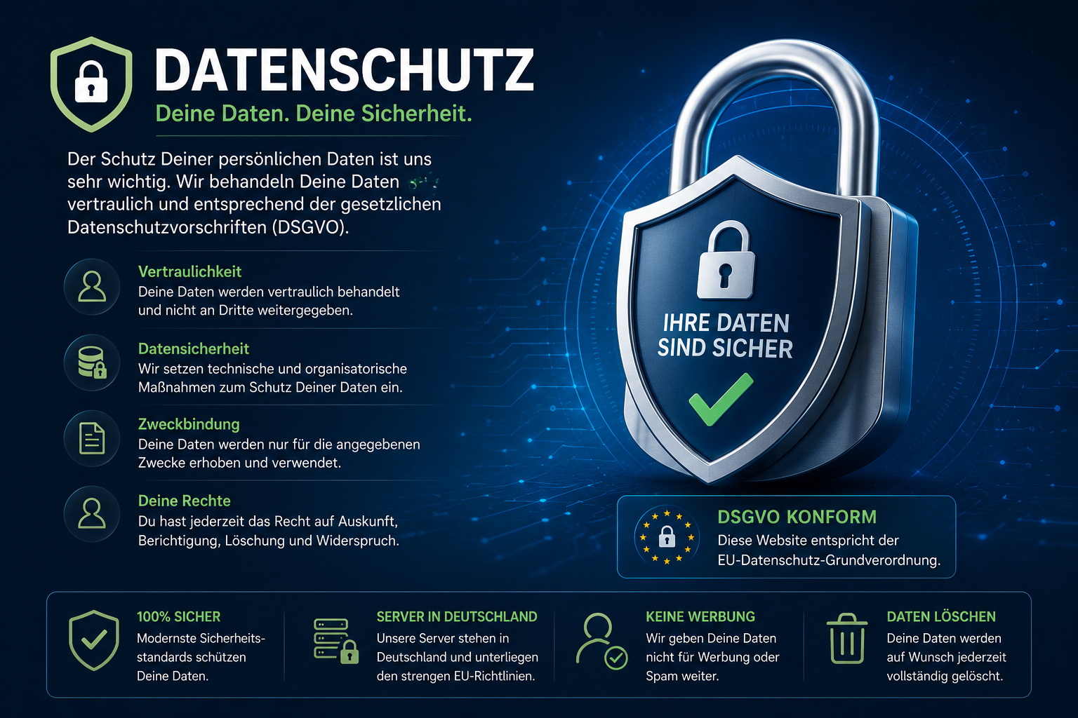 Datenschutz Schloss