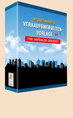 Business Verkaufswebseiten-Template Vol. 1