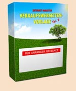 Natur Verkaufswebseiten-Template Vol. 2